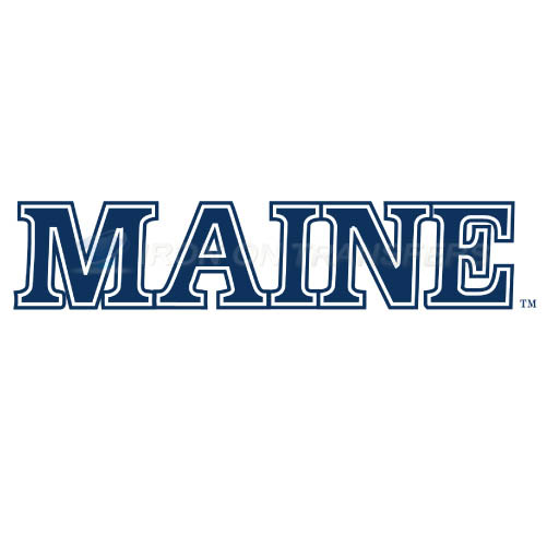 Maine Black Bears Iron-on Stickers (Heat Transfers)NO.4938